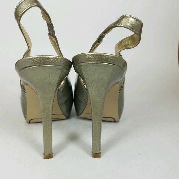 NINE‎ WEST FLAMBEAU PLATFORM HEELS 5.5 M - Picture 4 of 10